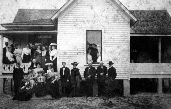 Drift Inn- Whist players, 1904.