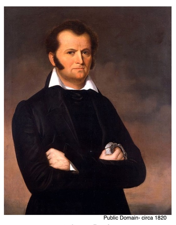 This is a picture of James Bowie.