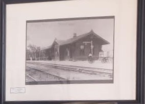 Frisco Train Depot
-circa 1903-