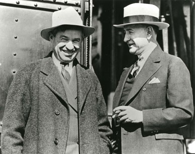 Will Rogers and Amon G. Carter, February 16, 1930. Fort Worth Star-Telegram Archive, University of Texas at Arlington. Courtesy of the Amon Carter Museum of American Art Archives.