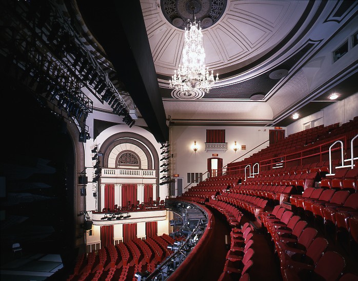 Interior of the theater