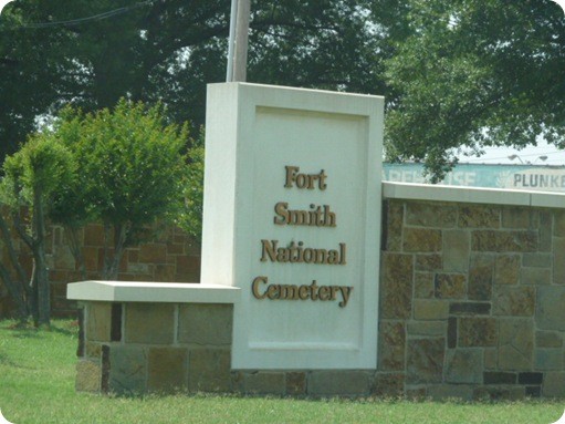 Fort Smith National Cemetery Entrance