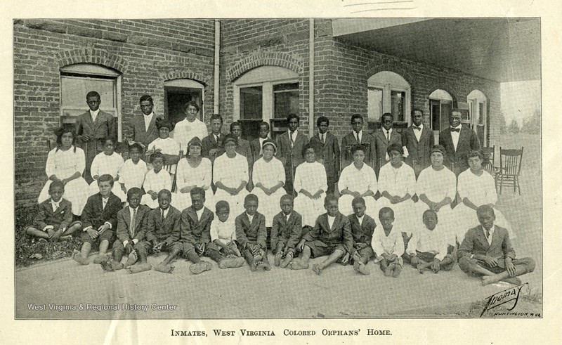 Residents of the West Virginia Colored Orphan's Home