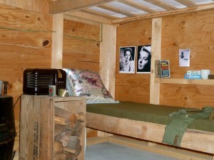 Inside the Bunker at the Kodiak Military Histroy Museum