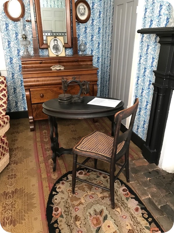 The sewing machine belonged to Anna Maria Calhoun Clemson