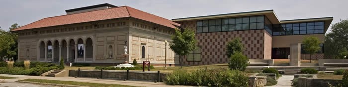 Exterior showing the 1977 addition.