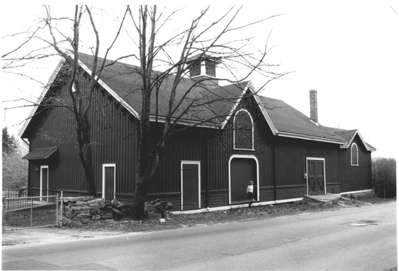 North-Facing View of the CJ Starr Barn in 1979 by Steven H. Hirschberg as Recorded on the National Park Service National Register of Historic Places