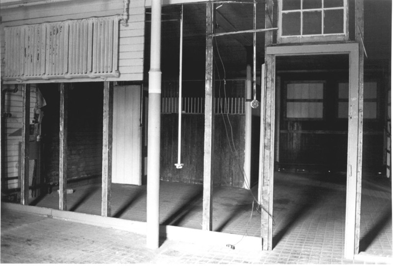 The Horse Stalls within the CJ Starr Barn in 1979 by Steven H. Hirschberg as Recorded on the National Park Service National Register of Historic Places