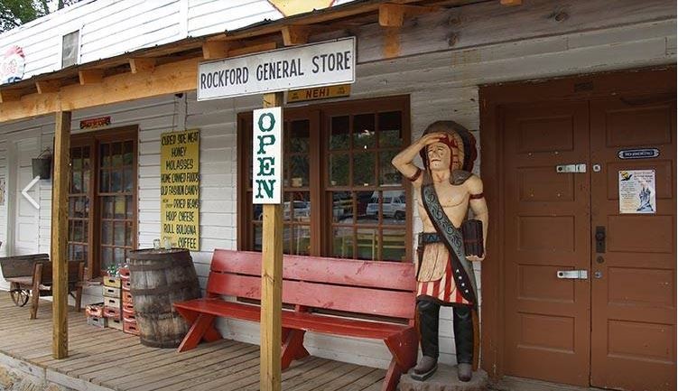 Entrance to the general store.