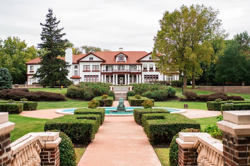 Now a wedding and event venue, Longview Mansion is large residence and estate built by lumberman and philanthropist Robert A. Long in 1914.