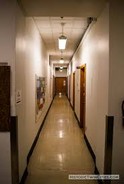 The narrow hallways of Pillsbury Hall will be replaced by a more open floor plan 