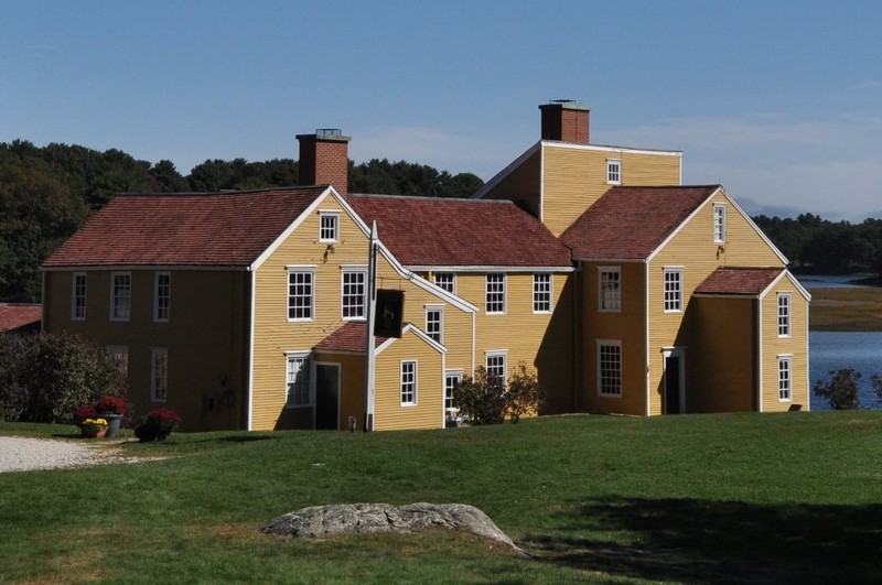 Original sections of the Wentworth-Coolidge Mansion date back to 1695.  