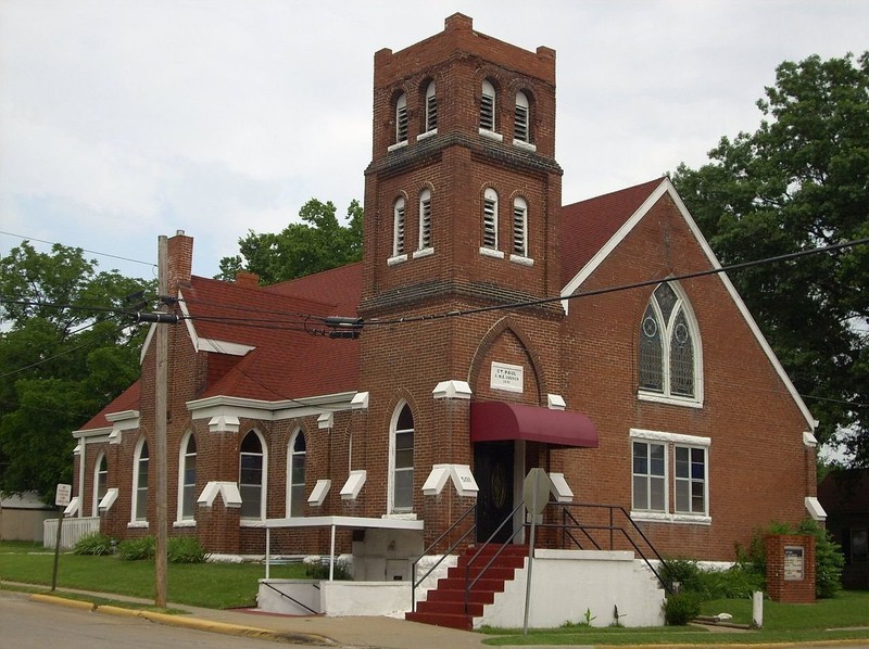 St. Paul A.M.E. Church was built in 1892. 