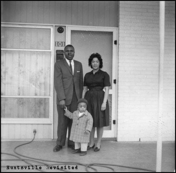 Rev. Bell and his family at their home at 101 Whitney Ave.