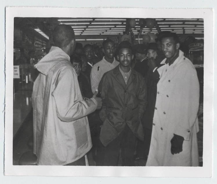 Photo from Jan. 31, 1962 sit-in at Woolworth's