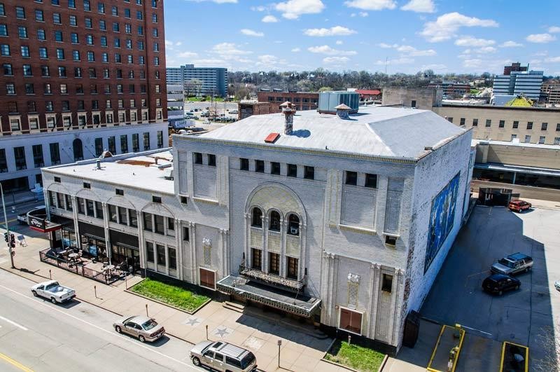 Historic Madison Theater (1920) in Peoria, IL.