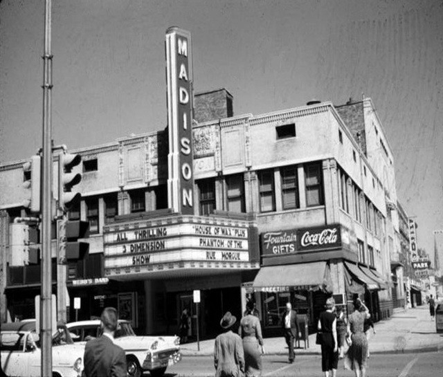 1953 Photo of Peoria's Madison Theater
