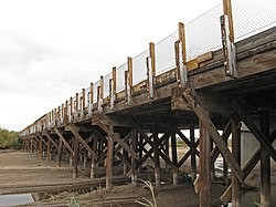 Rio Grande Bridge at Radium Springs and All of Its Glory