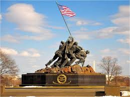 The US Marine Corp Memorial