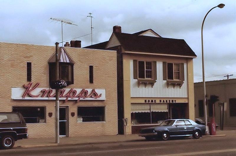 Rollin Sprague building, west elevation, 1977.