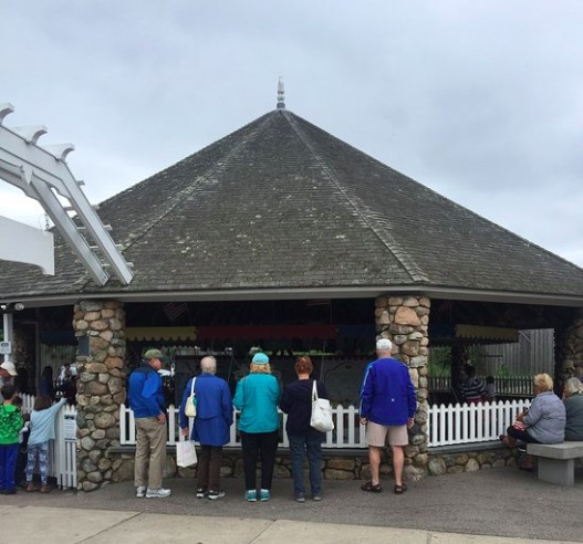 Modern photo of Flying Horse Carousel