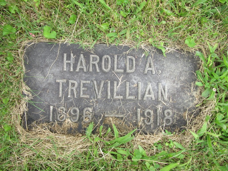 Headstone at Spring Hill Cemetery