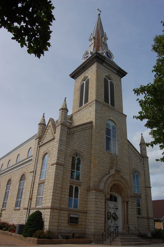 St. Joseph's Church was built in 1848.
