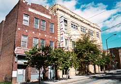 Buildings on Auburn Avenue in the Sweet Auburn Historic District