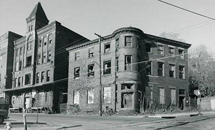 Eberhardt & Ober Brewery Before Its Restoration (circa 1930s)