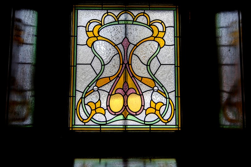 Image 4, Stained Glass in the Main Hall