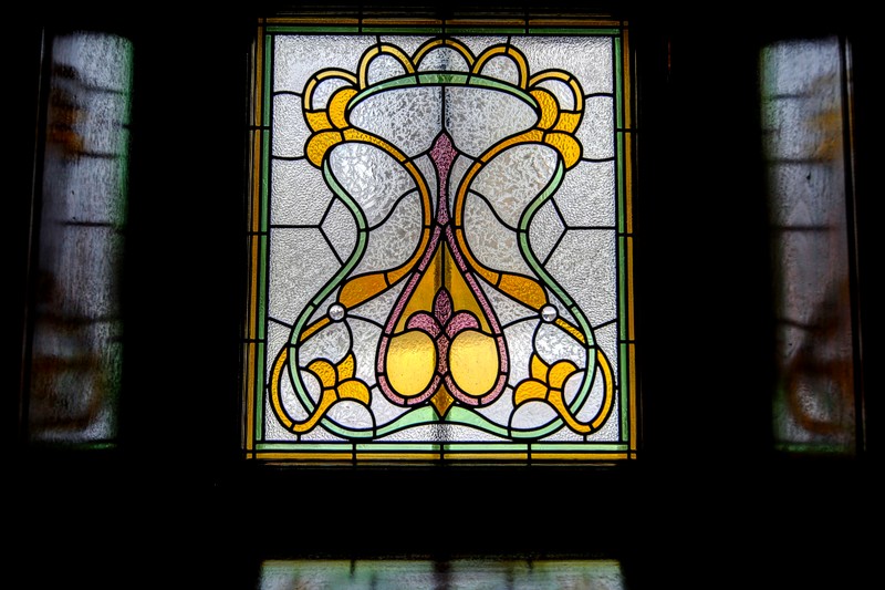 Image 4, Stained Glass in the Main Hall 