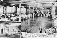 Interior view of The Top Hat/Club Beautiful (now The Royal Peacock) in 1939.