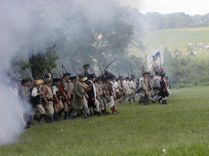 battle of Monmouth reenactment 