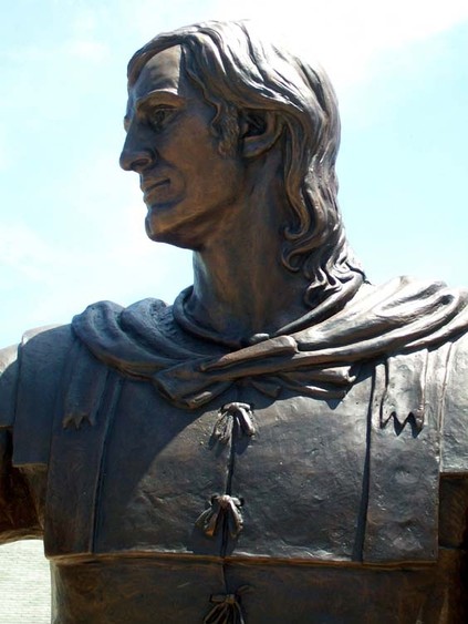 The Hermann statue was dedicated in 2009.