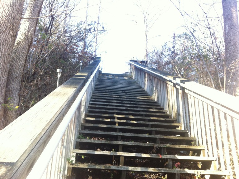 The second level of steps