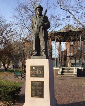 Lou Costello Memorial Statue 