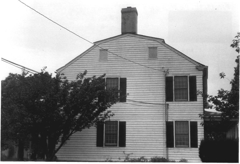 Rear Facade of the Cove House in 1979 by D. Ransom, Part of the NPS NRHP Photographic Collection on the Cove House