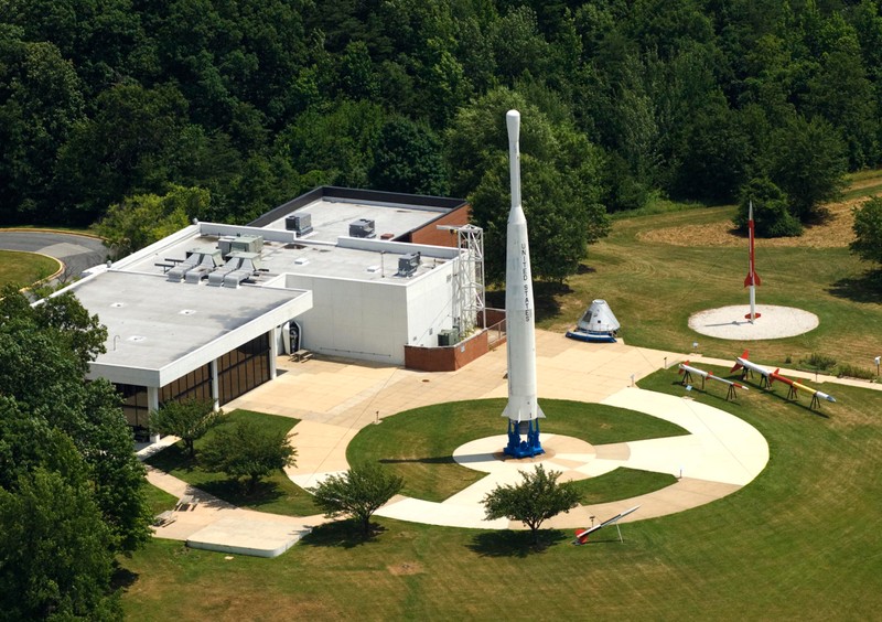 Goddard Space Flight Center's visitor's center. 