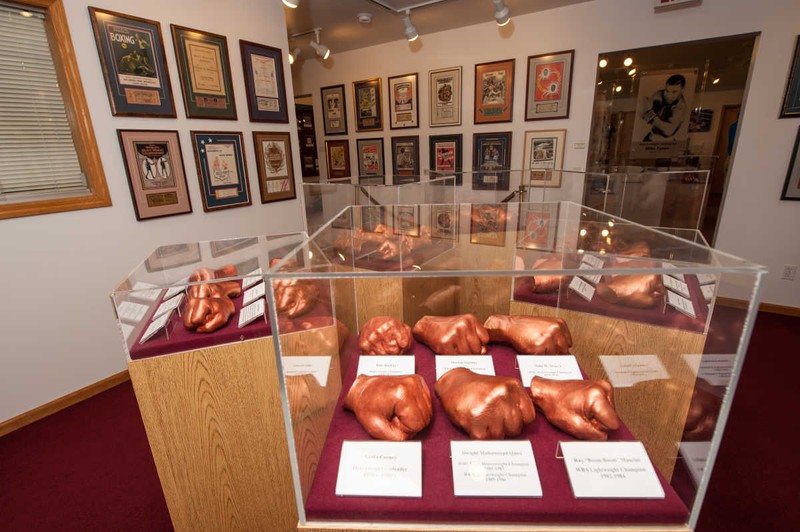 Bronze Cast Fist of IBHOF Inductee's