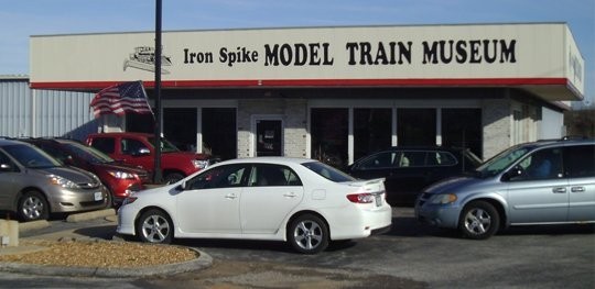 The Iron Spike Model Train Museum features several model train layouts and a library of train-related materials.