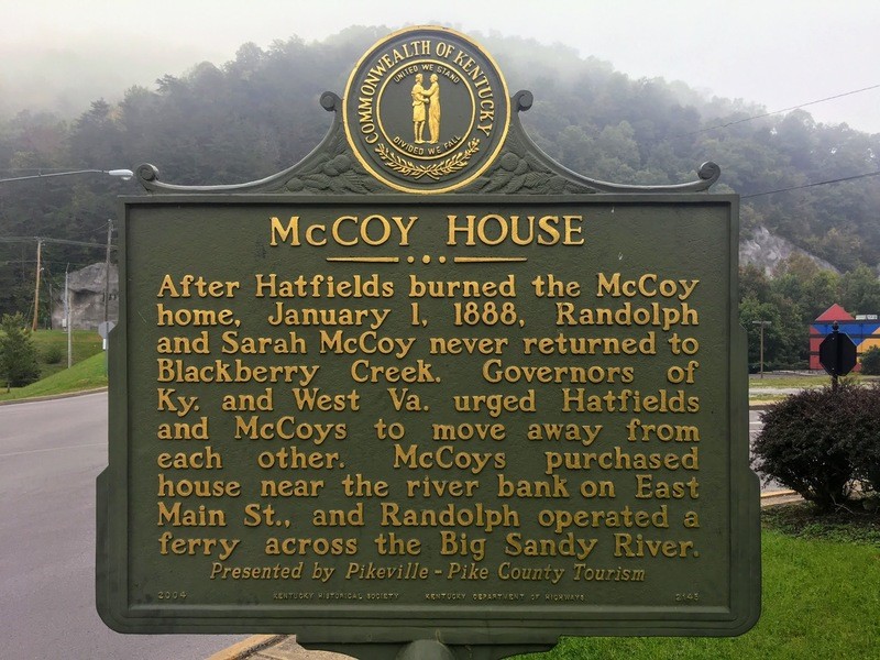 McCoy House historic marker