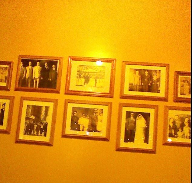 Pictures which adorn the walls of the home