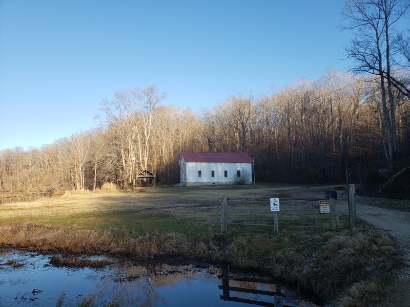 An Old Church on the Property Reportedly Once Used as a Hospital During the Civil War 