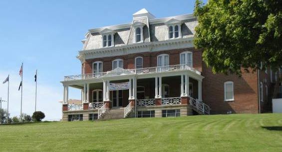 The Busch Mansion is located next to the former brewery complex. Photo: VFW Post 2661