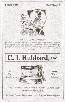 1920 Hubbard advertisement