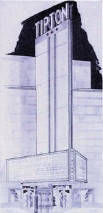 1946 architectural sketch by F & Y Building Service