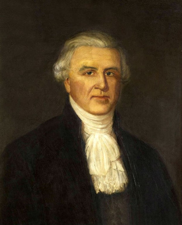 This portrait shows Leroy Pope taken after 1814 when six prominent future leaders stood on his lawn.