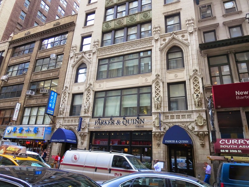 Facade of the Colony Arcade Building 