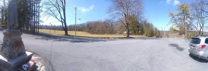 Panoramic View of area, near Mary Jemison Statue  