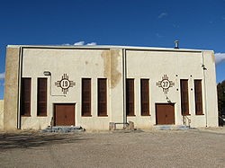 Amistad Gymnasium (Frontal View)